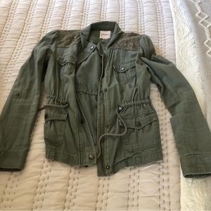 Candie’s Green Utility Jacket
